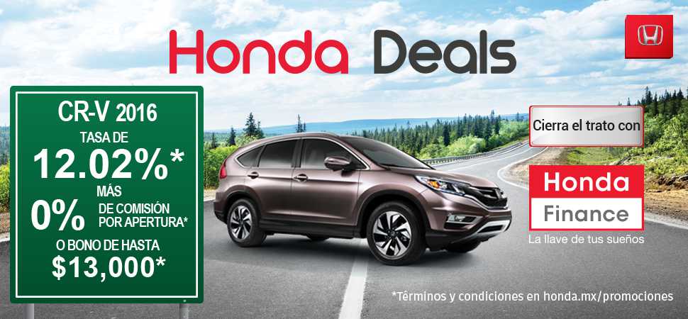 Honda Deals con la CR-V 2016 1