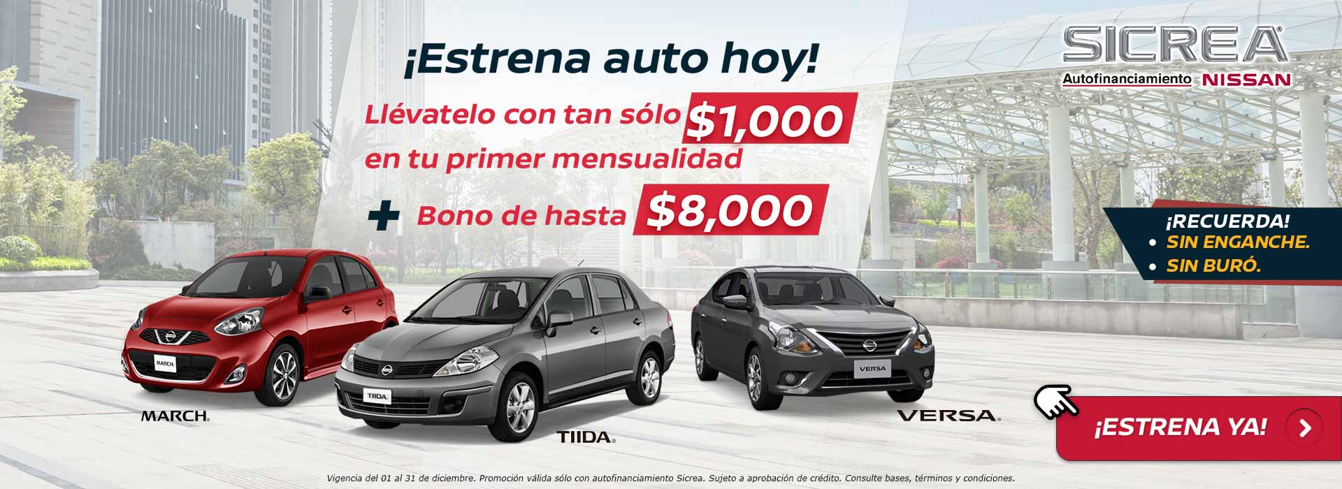 Nissan Soni Campestre Agencia de autos León Gto, Guanajuato